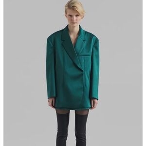 The Frankie Shop Teal Blazer
